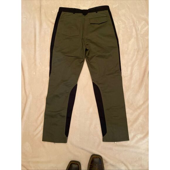WOMENS ZARA PANTS SRPLS CRG 09 SURPLUS CARGO KHAKI SIZE Small 035 EUC - Picture 10 of 13